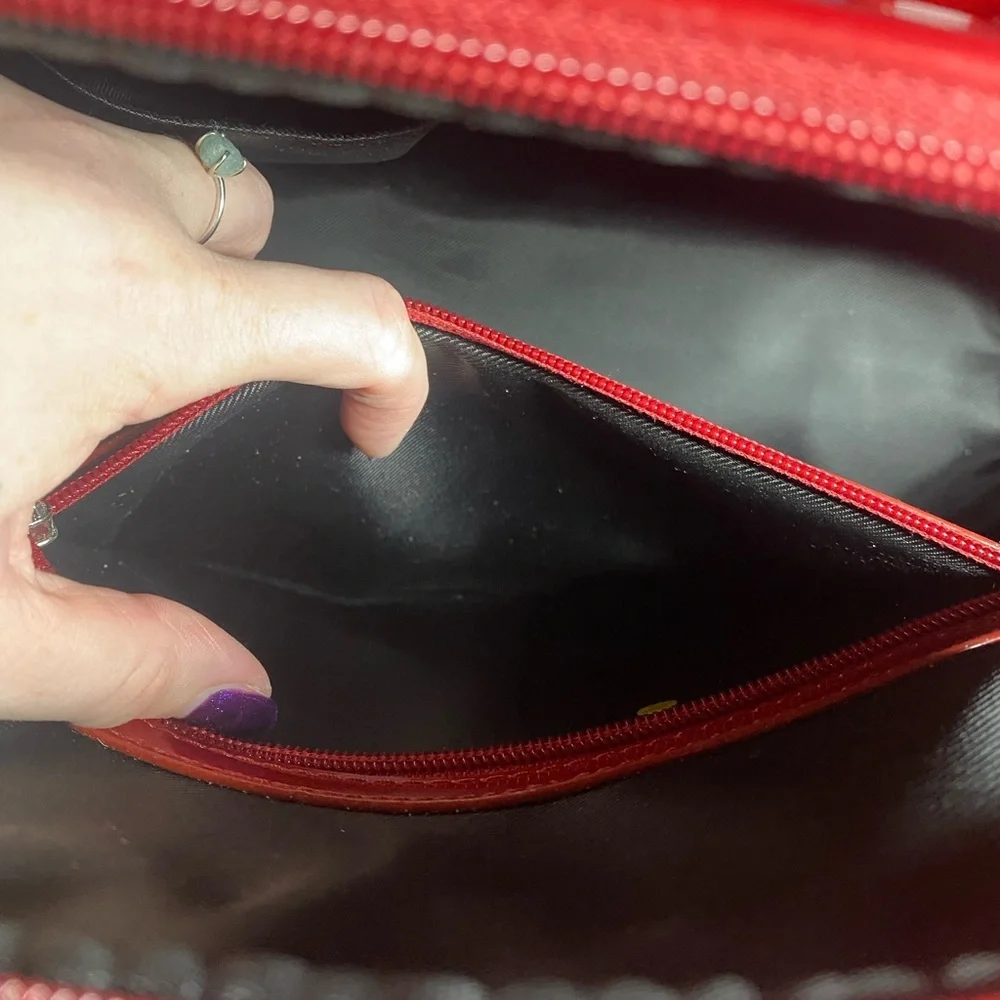 EUC Disney Loungefly Minnie ❤️ Mickey Bowler Satchel